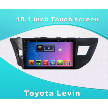 Android Sistema de navegación GPS para Toyota Levin 10.1 pulgadas de pantalla táctil con Bluetooth / MP3 / WiFi